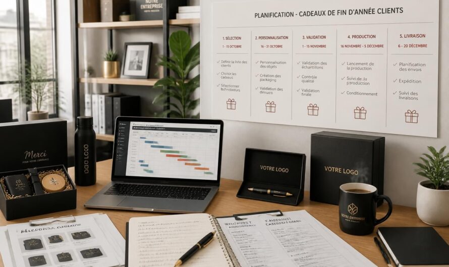 Cadeaux de fin d&rsquo;année clients : le rétroplanning idéal