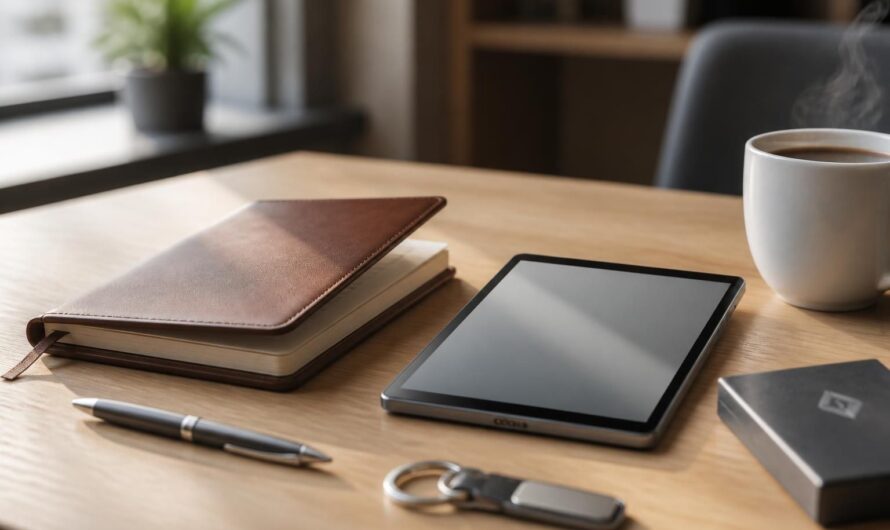 Carnet papier ou bloc-notes numérique en goodie