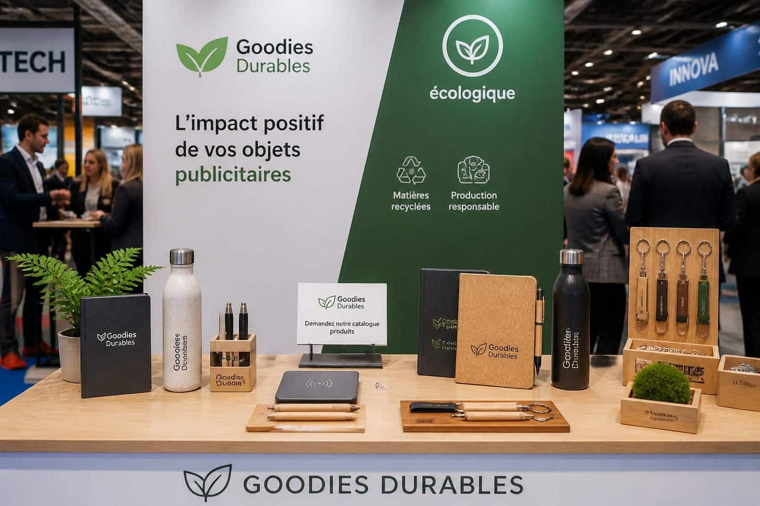 découvrez les 15 goodies incontournables pour réussir votre salon professionnel et marquer les esprits de vos visiteurs.