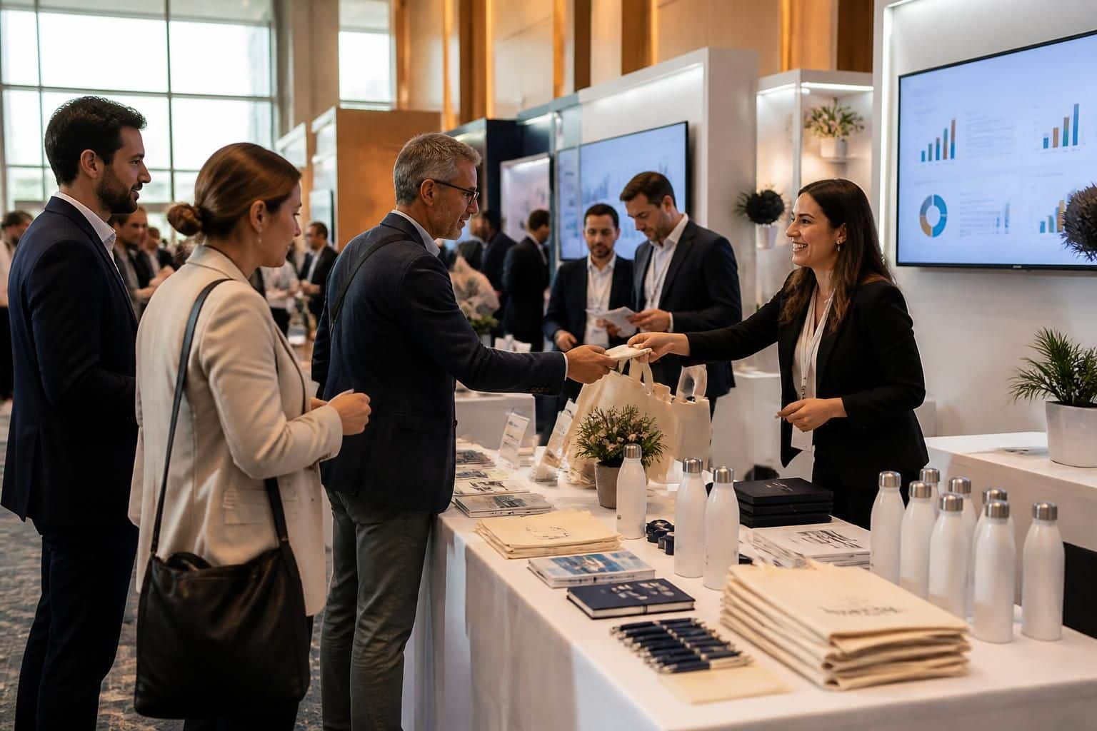 découvrez comment estimer le budget nécessaire pour les goodies lors d'un salon professionnel afin de maximiser votre visibilité et attirer plus de visiteurs.