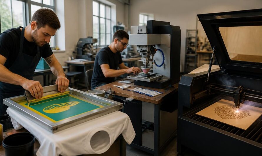 Sérigraphie, tampographie, gravure laser : comment choisir ?