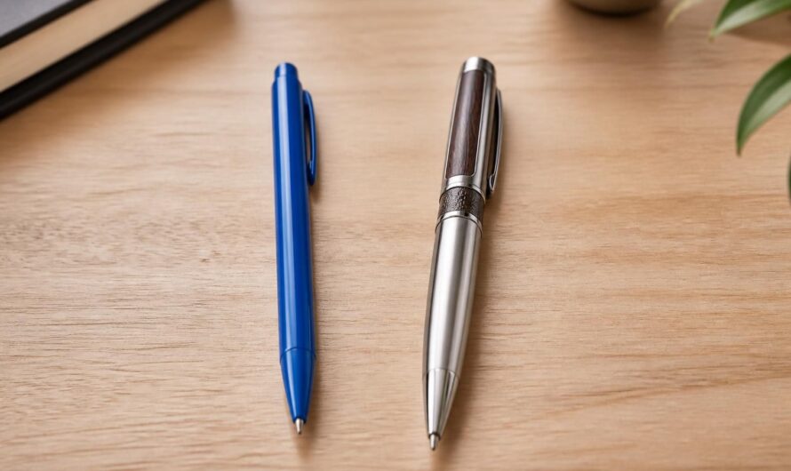 Stylo bille ou stylo publicitaire premium : le bon arbitrage