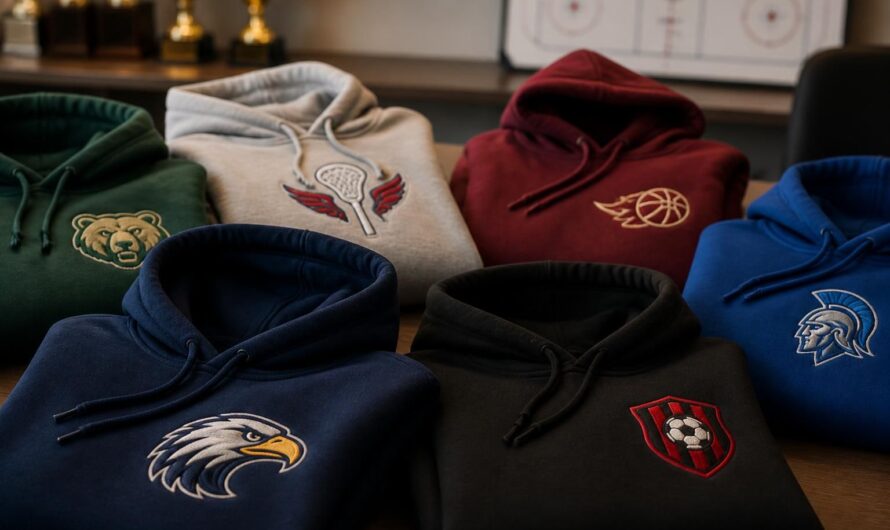 Sweat à capuche brodé pour équipe : le guide complet