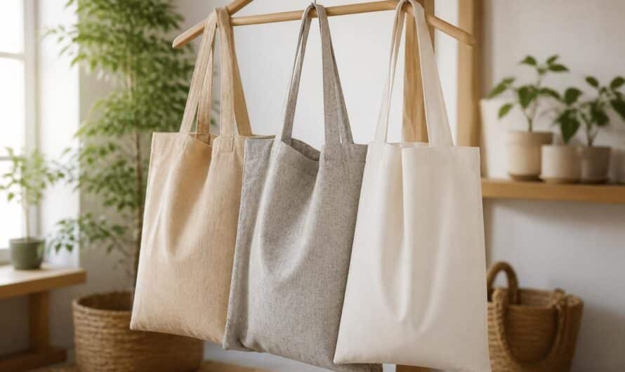 Tote bag personnalisé : coton bio, recyclé ou classique ?